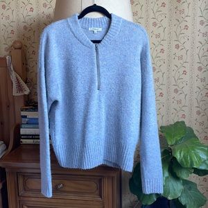 Half Zip Super Soft Madewell Sweater